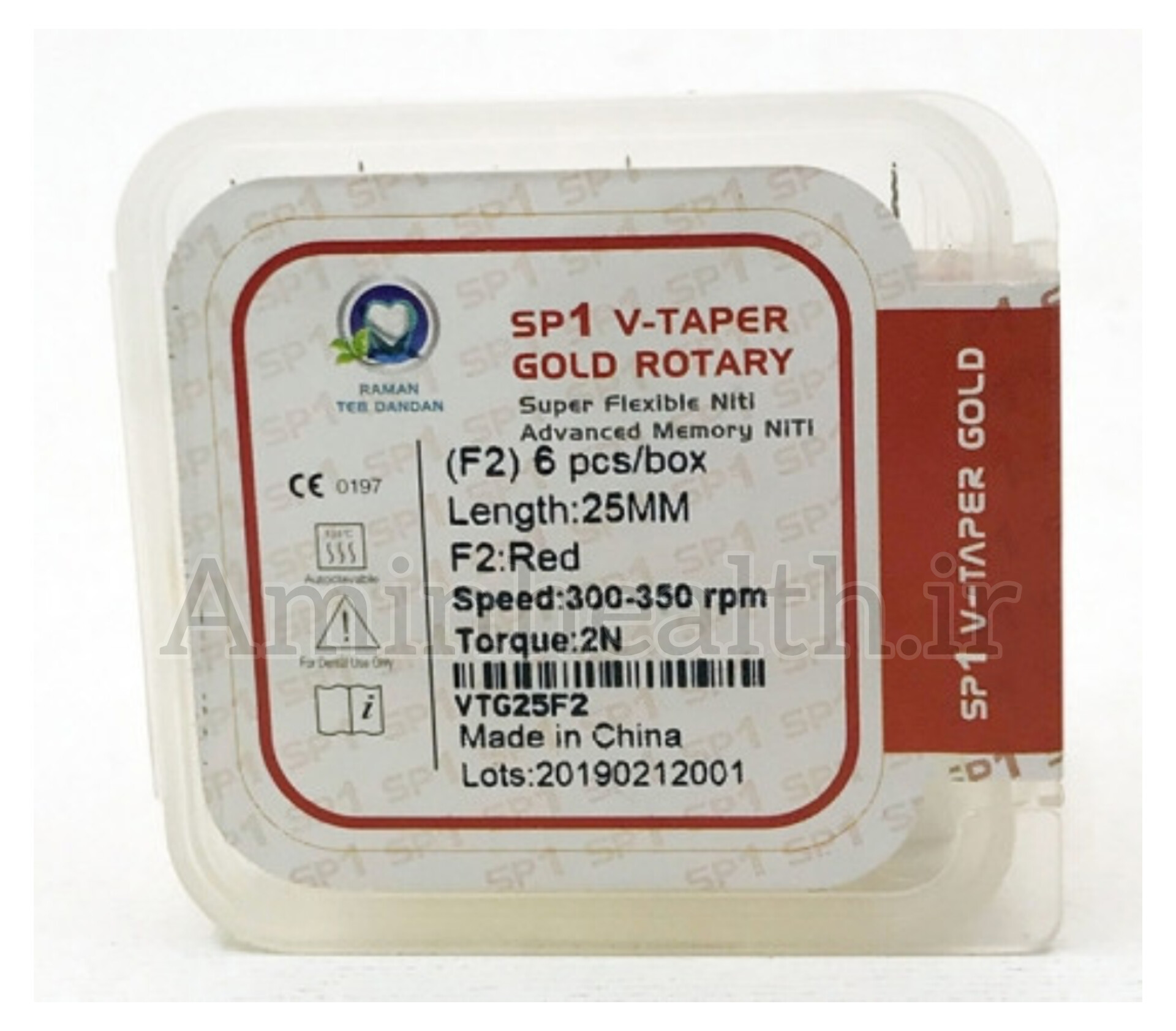 فایل روتاری پروتیپر Fanta dental Sp1
