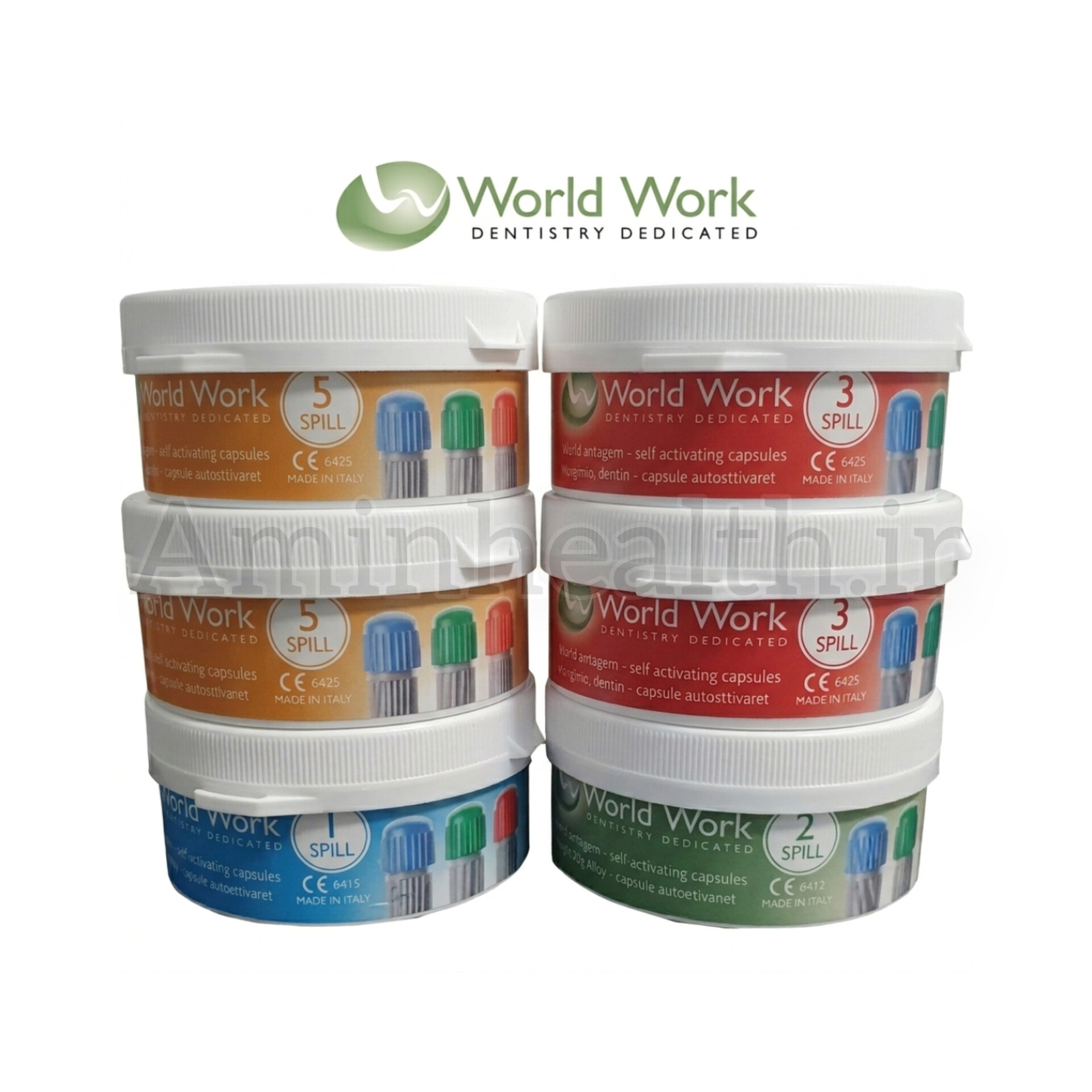 آمالگام ورد ورک ۵۰ عددی World Work