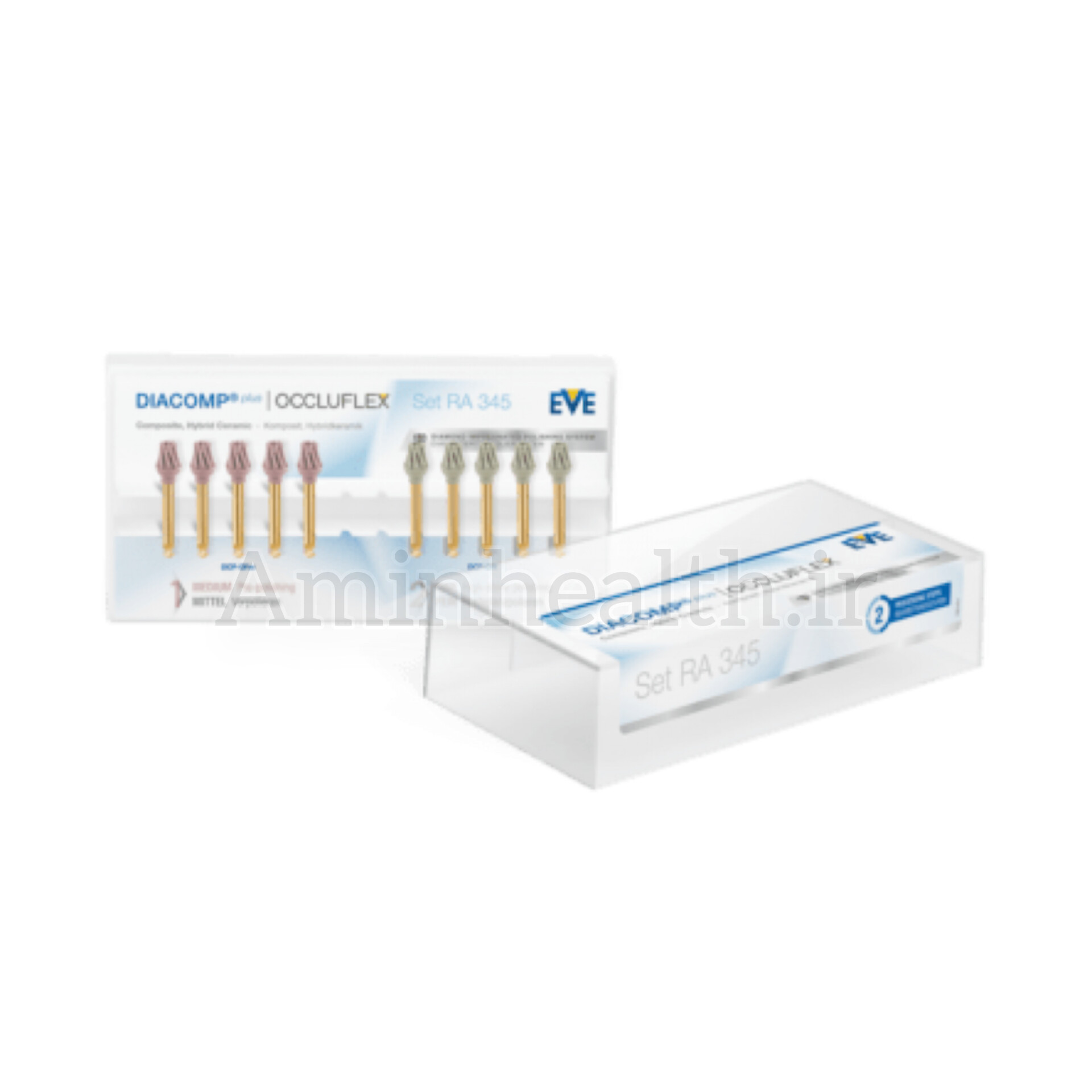 کیت 10عددی پالیش کامپوزیت DIACOMP PLUS OCCLUFLEX EVE