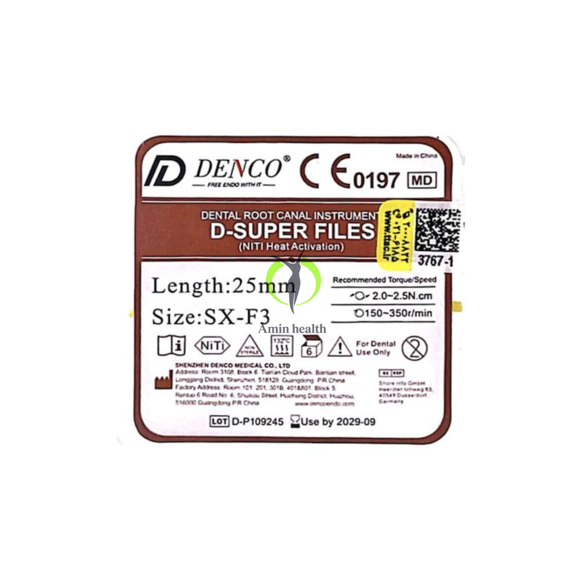 فایل روتاری گلد دنکو - Denco D-Super-File سایز